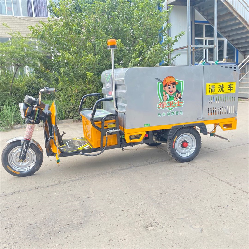 长沙电动高压冲洗车CX700A（不锈钢箱体）