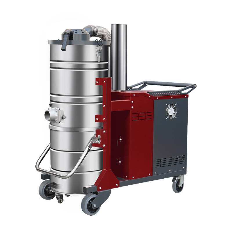 长沙坦洁380V 双桶手动反吹工业吸尘器X8系列